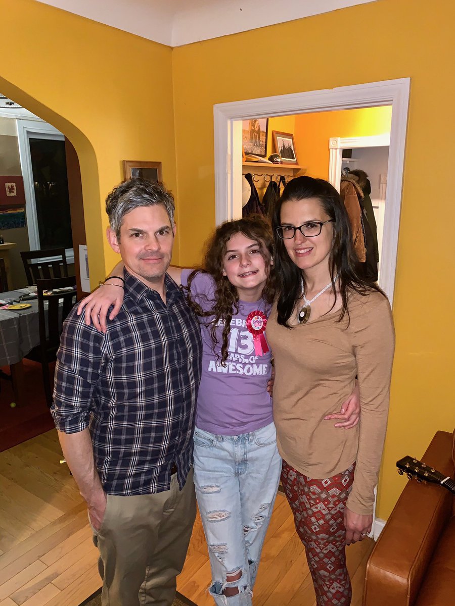 Meet today’s #QUARANTINEDKID aka our QUARAN-TEEN! Lyla from Windsor just turned the big 1️⃣3️⃣ in isolation at home. Bummer. 
Well her bestie Alison surprised her from a distance and helped her with her birthday wish, raising money for the Children’s Aid Society. She raised $330!