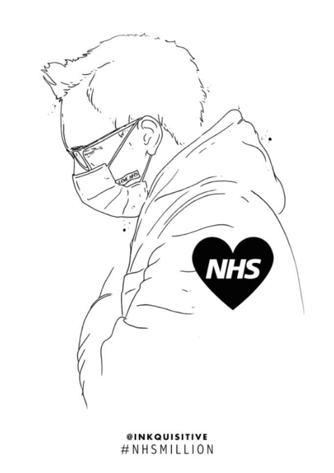 NHSMillion's tweet photo. We’ve launched an #NHSPoster activity to help show NHS staff how loved they are.

Simply:

* Click the link below
* Select your favourite poster
* Print and colour it in
* Put it in your window 

Please also RT so everyone can get involved 💙 

https://t.co/2ZaHvnjnSP https://t.co/uAHhB25qdb