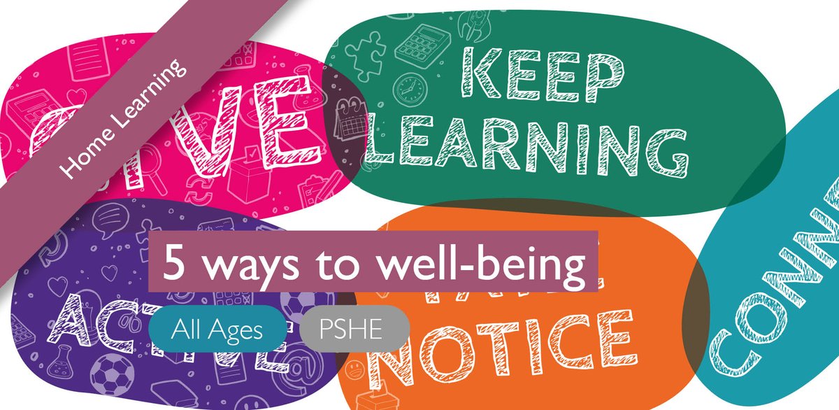 Five ways to wellbeing are simple things we can all do to enjoy life and be kinder to ourselves, so that our minds and bodies are healthy. nteysis.org.uk/5-ways-to-well… #Homelearning #Wellbeing