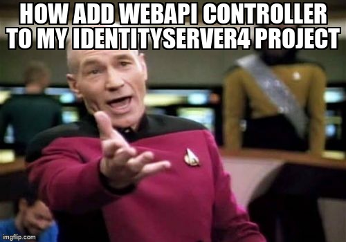 overflow_meme's tweet image. How Add Webapi controller to my identityserver4 project stackoverflow.com/questions/6107… #aspnetwebapi #identityserver4 #c# #aspnetcore