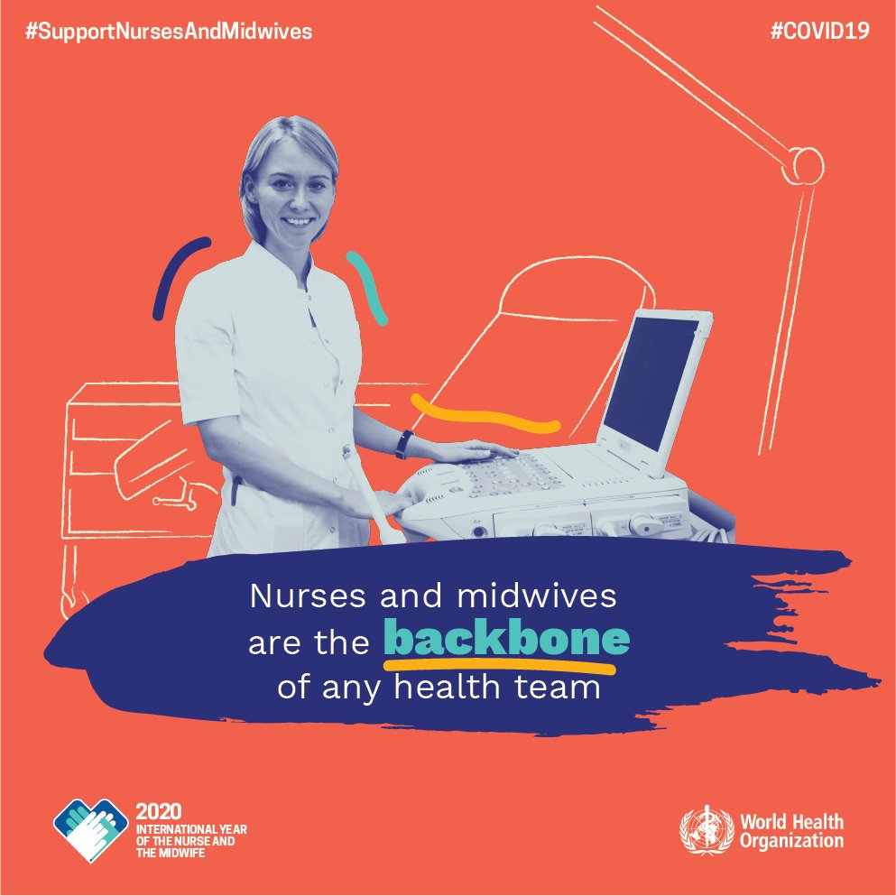 Did You Know 1 in 8  #nurses works in a country other than where they were born or trained >80% of the world’s nurses work in countries that are home to 50% of the world’s population 90% of all nurses are femaleMore facts:  http://bit.ly/NursingReport2020 #WorldHealthDay  