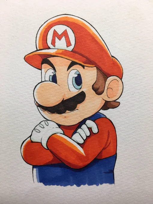 コピックでマリオ 