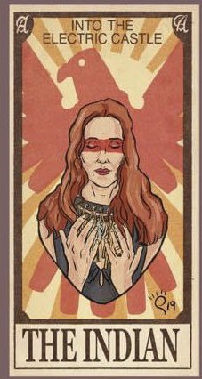 dennisfreeze's tweet photo. Even terug naar september 2019. @SimoneSimons als The Indian. #ayreon #itec #simonesimons #damianwilson #isisandosiris https://t.co/x0nEjVkWN6