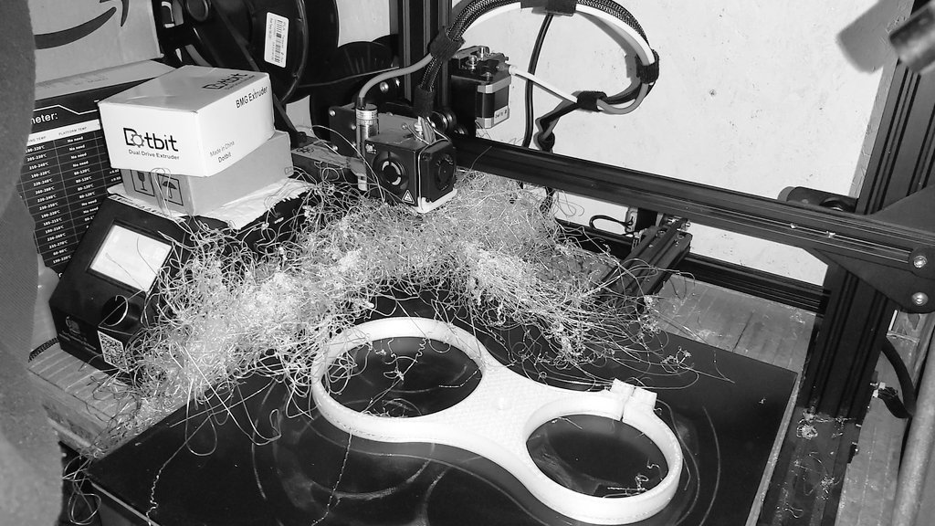 11 hour print left overnight :-( #3dprinterfail <a href="/3dmeetupUk/">3dmeetup.uk</a>