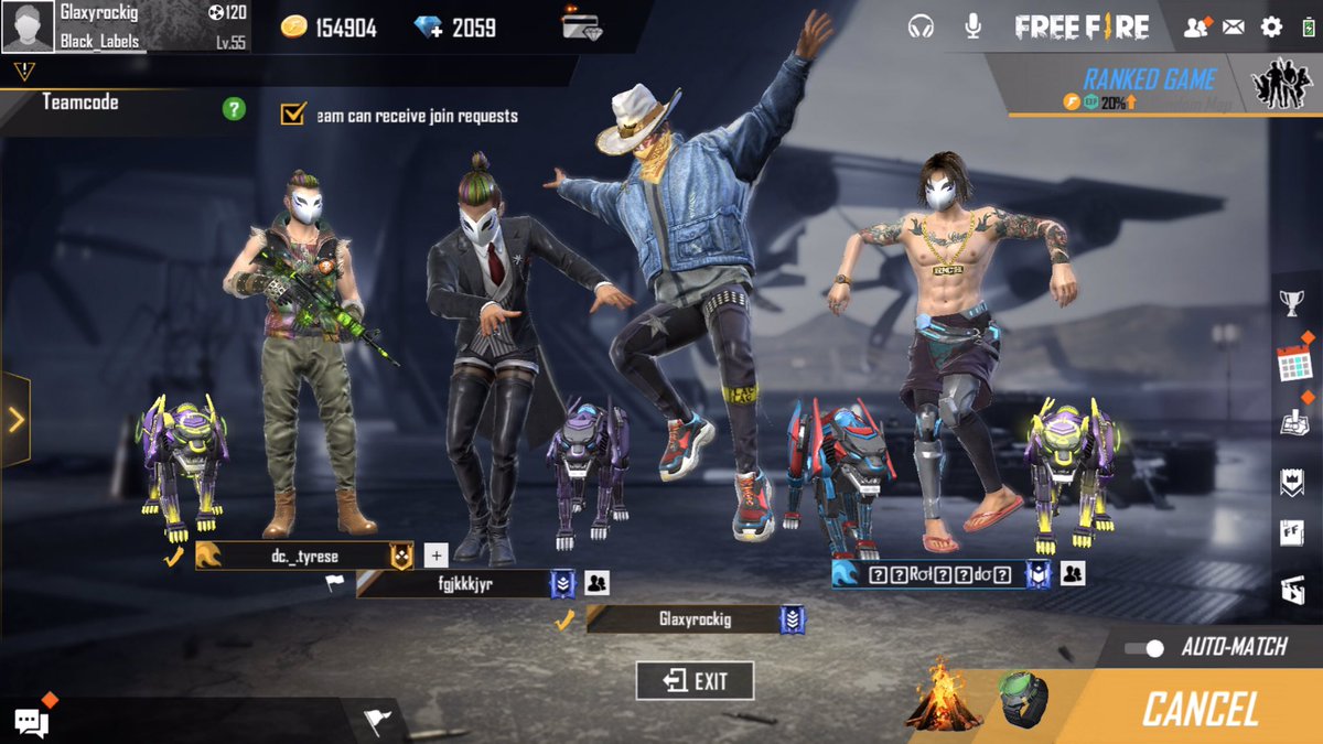 freefireAddy's tweet photo. Squad #Everydayishh🥱🥱🥱🤟🏾🤟🏾 https://t.co/p77DHP2Czt