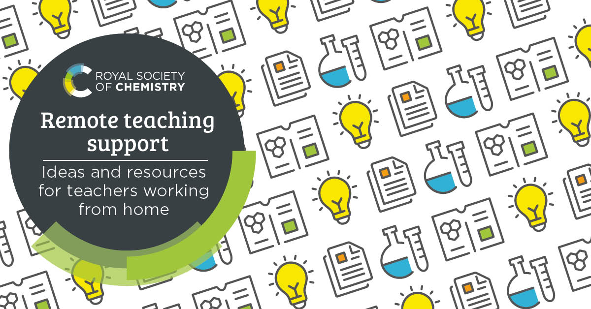 RoySocChem's tweet photo. Discover our curriculum relevant resources which will enable you to keep your classes learning remotely, to make it easier to find what you’re looking for we have grouped them by age ➡️ https://t.co/OBbembHRuh

#remoteteaching #classroom #HomeLearning #RSCTeachChemistry https://t.co/wtebCmW6ES