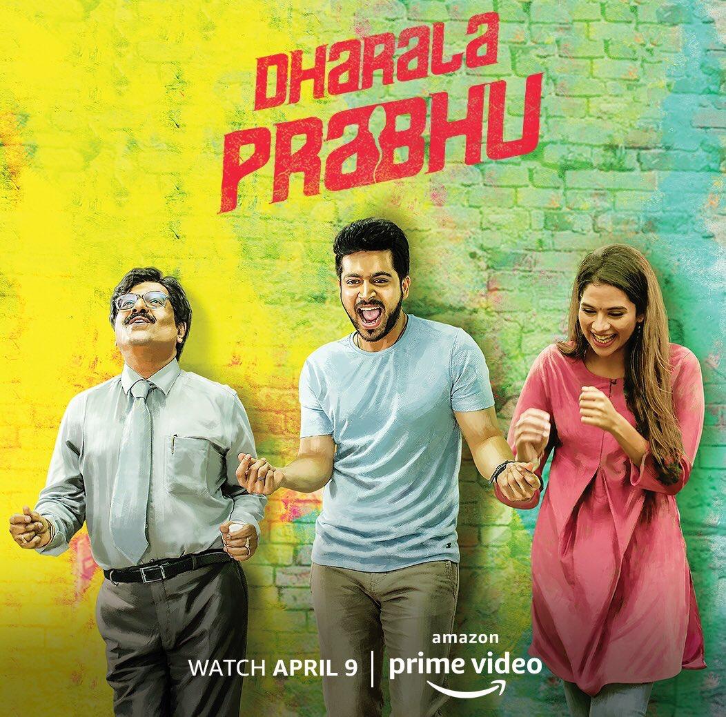 bharathsankar12's tweet photo. #DharalaPrabhu on Amazon Prime Video from 9th April 2020! https://t.co/g2wsNX3tDq