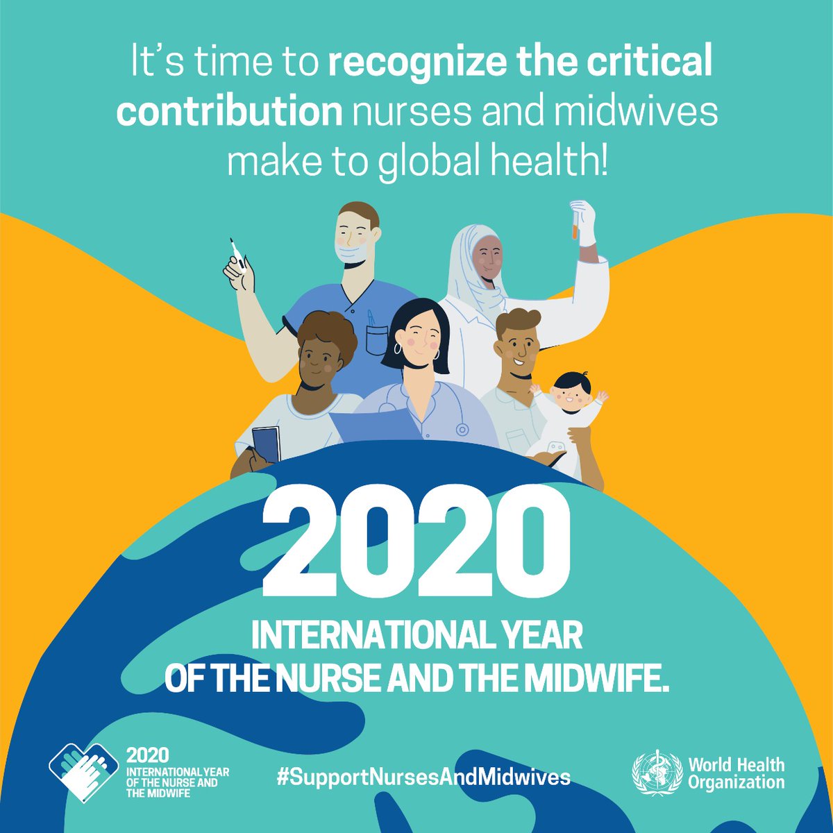 Onekeycare's tweet photo. This World Health Day is dedicated to the Nurses and Midwives. They play a vital role in providing health services by devoting their lives to caring for all who are suffering and carrying out immunisation programmes. We Thank them today and always.
#who #SupportNursesAndMidwives https://t.co/3W122hNsVi
