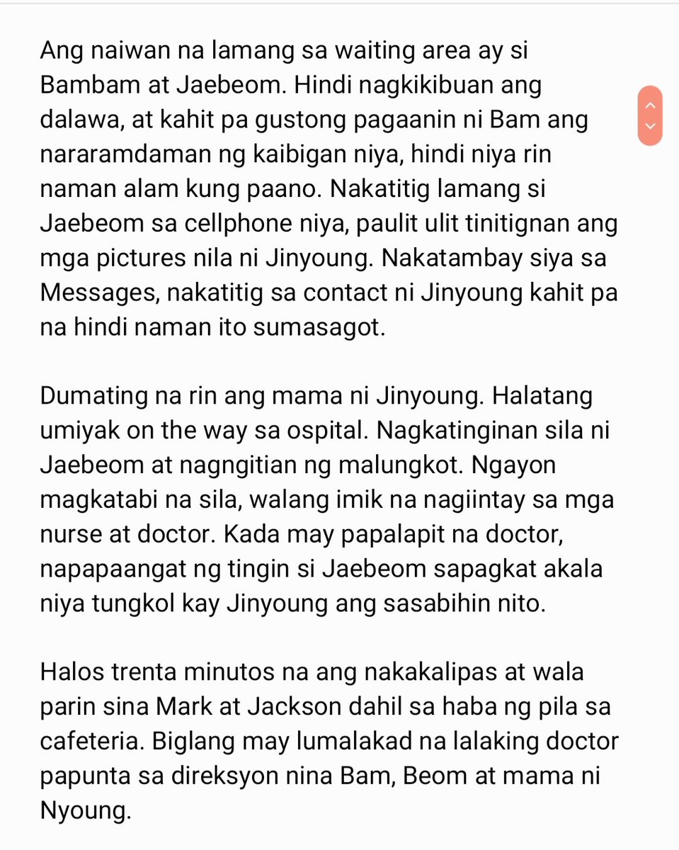 46. long narration ahead, i suggest you read it kasi dito ieexplain yung kondisyon ni jinyoung. you can see in here din how their whole situation is like a ticking time bomb.