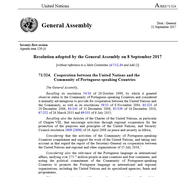 #COVID19 doesn't mean that we stop engage with Member States today @DohaDeclaration we briefed H.E. António Almeida Ribeiro to ensure the dissemination of educational resources amongst 🇵🇹Portuguese institutions &amp; support the implementation of UNGA resolution 71/324 🤝