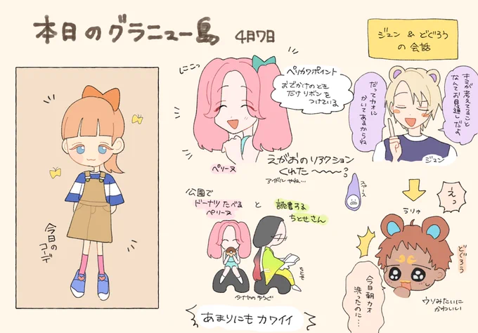 今日のグラニュー島日記➁ 