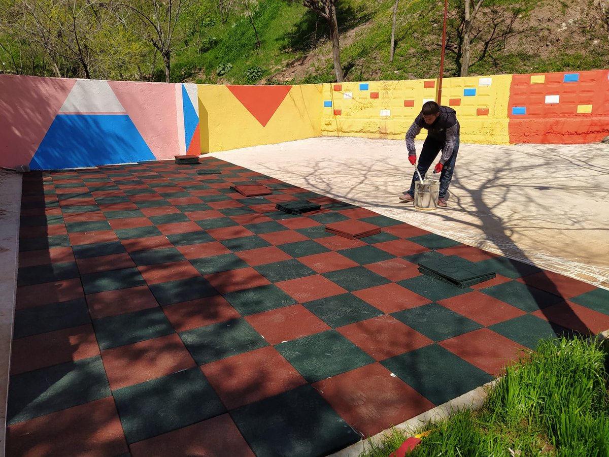 An itibari ile Zemin döşeme montajimiz devam ediyor