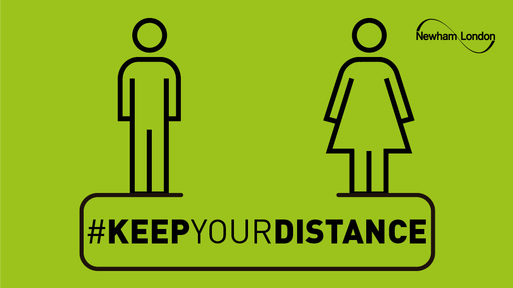 NewhamLondon's tweet photo. To help stop the spread of #Coronavirus (#Covid19) you must stay at home.
You should only go out to shop, exercise, medical needs or essential travel.
#StayAtHome π
#KeepYouDistance πΆπΎββοΈβ¬
οΈ2mβ‘οΈπΆπ»ββοΈ
#HelpTheNHS π₯
#HelpNewham βπΎβπΌβπΏ
Information and advice: https://t.co/bm5dZeNF3v https://t.co/wh0mygsxxb