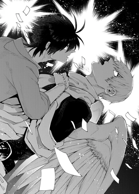 今日発売のgood!アフタヌーン5号にて、鉄槌とピエタ11話が掲載されております!ガブリエル、衝撃を受けるの回!どうぞよろしくお願い致します。 