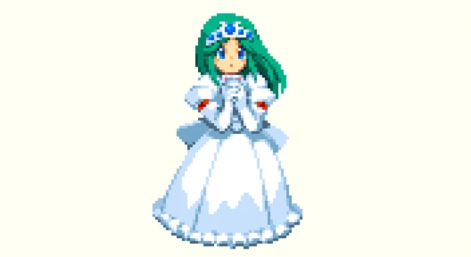 【PCエンジン】出たな!!TwinBee メローラ姫
#KONAMI #ドット絵 #pixelart 