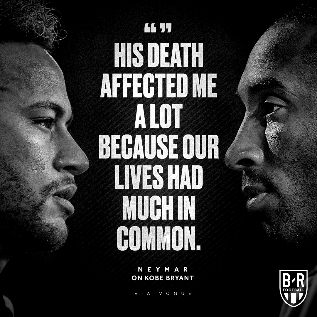 Neymar said Kobe Bryant's death affected him deeply.