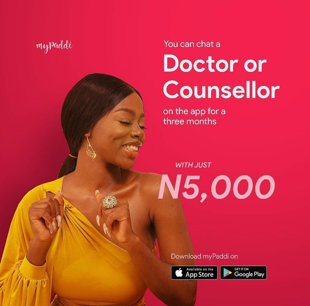dijaumar's tweet photo. It's so easy to down load n register on d myPaddi app,I just did 🙌🙌💃💃Confidentially is key, u can chat about so many issues with ease of mind n comfort.U're going to be as happy as Diane looks here👇grateful u unburdened ur health doubts,fears n anxities to a professional! https://t.co/nA7Dl0Ge3g