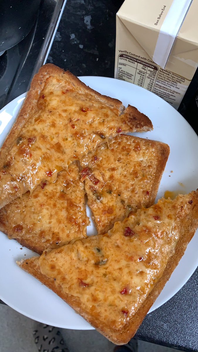 Thought I’d slide this one in here... cause this ain’t no regular cheese toast. This is cheese toast that hits different.