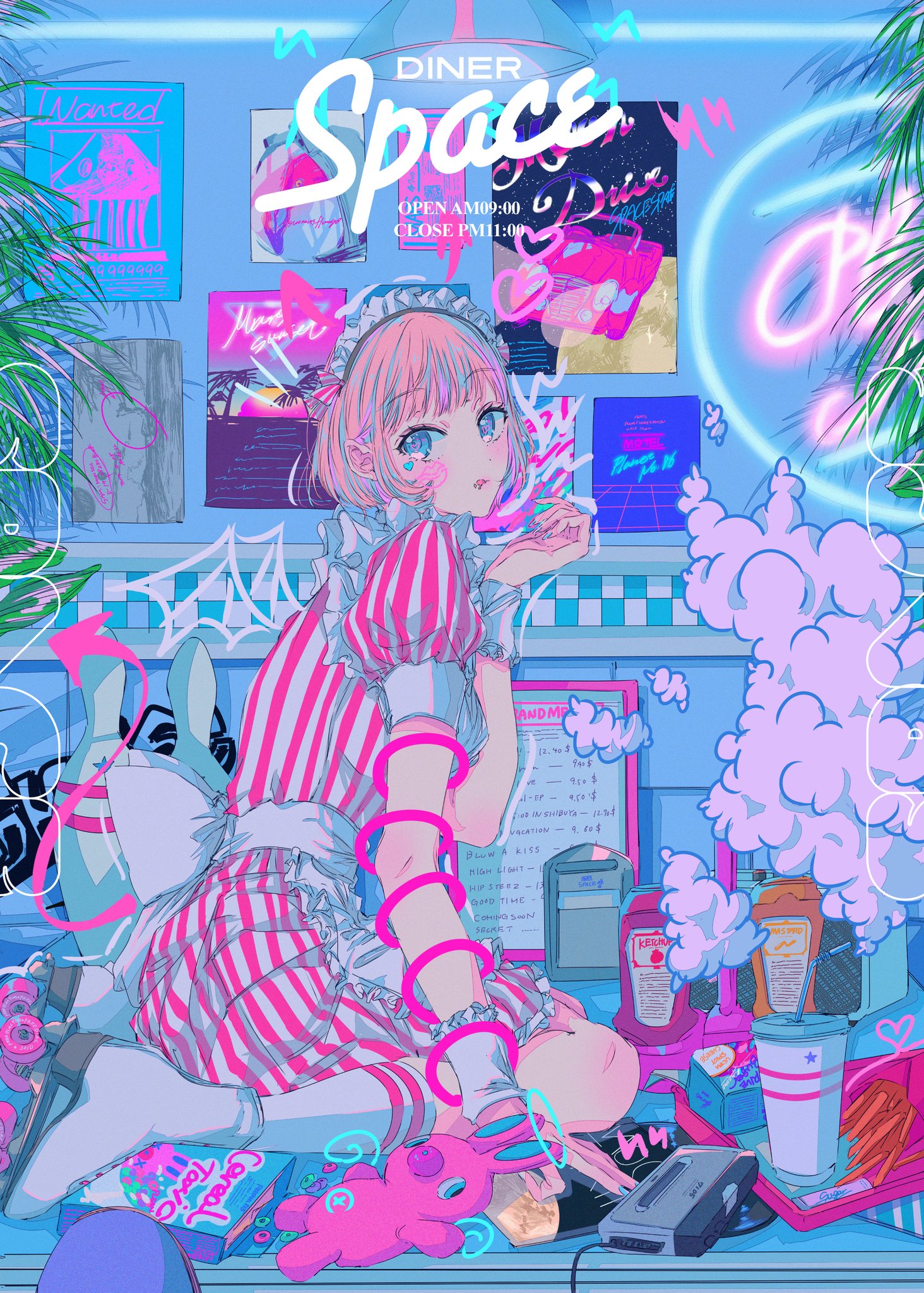My Color 通販事務局 Al Twitter 掲載作家様紹介 Najuco Naju0517 ビビットカラーと美しいシルエットが魅力のnajuco先生 配色のコントラストに対比して 女の子達の柔らかな肌表現が際だち しっとりとした質感を表現されています 小物の配置やレイアウト