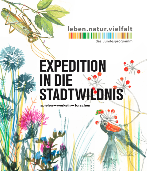Wildnis_wagen's tweet photo. Lust auf eine kleine #Expedition in die #Stadtwildnis? Wir haben Spiele, Bastelideen und Anleitungen für kleine Forschungsstationen gesammelt, die ihr mit euren Kids ohne großen Aufwand umsetzen könnt. 
Hier geht es zum Download der Broschüre:
https://t.co/Fivez4jf5m https://t.co/NGWOFX5ZvY