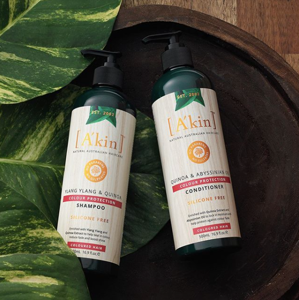 Time to get rid of the stresses of hair losing its colour and hydration! Say hello to your new best friends💁🏼‍♀️💁🏻‍♀️💁🏾‍♀️⁠
⁠
Our Colour Protection Ylang Ylang &amp; Quinoa Shampoo &amp; Condition help to enhance colour and restore strength in dry and damaged hair caused by colour treatments.
