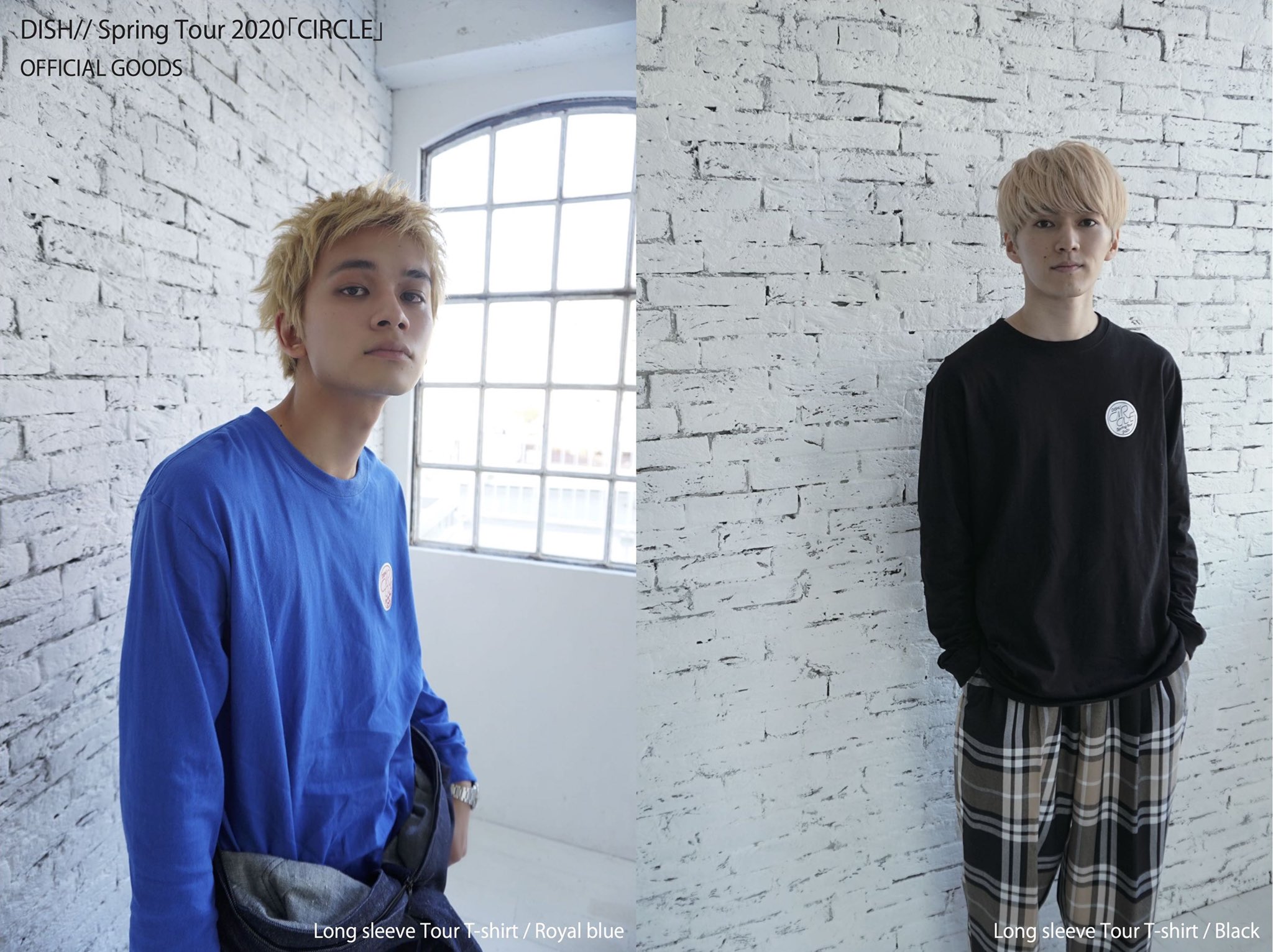 DISH// Spring tour 2020 CIRCLE バンT サイズL DISH// Spring Tour 2020「CIRCLE」 オフィシャルグッズ一部事前通販の