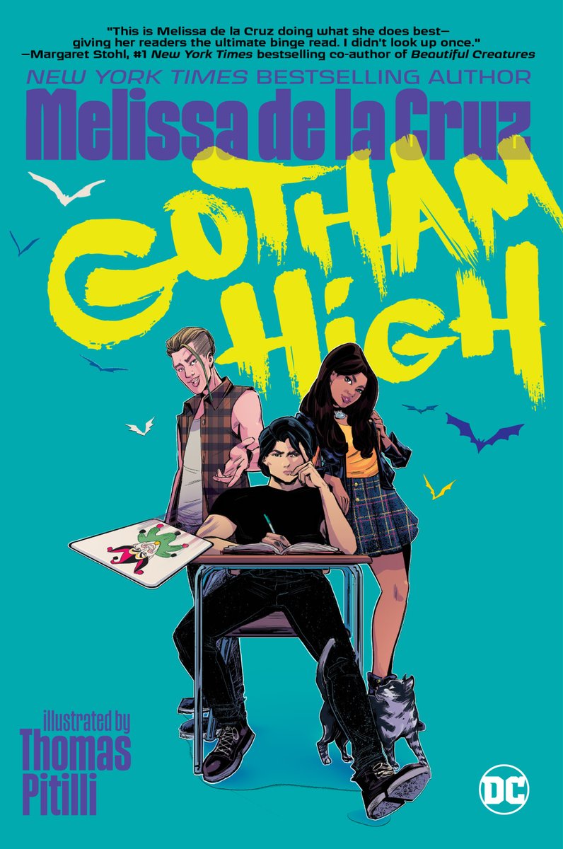 KristiHousman's tweet photo. Review of Gotham High by Melissa de la Cruz #InPartnershipwithDC https://t.co/6Tf3Bggn9T https://t.co/VACsvT81iY