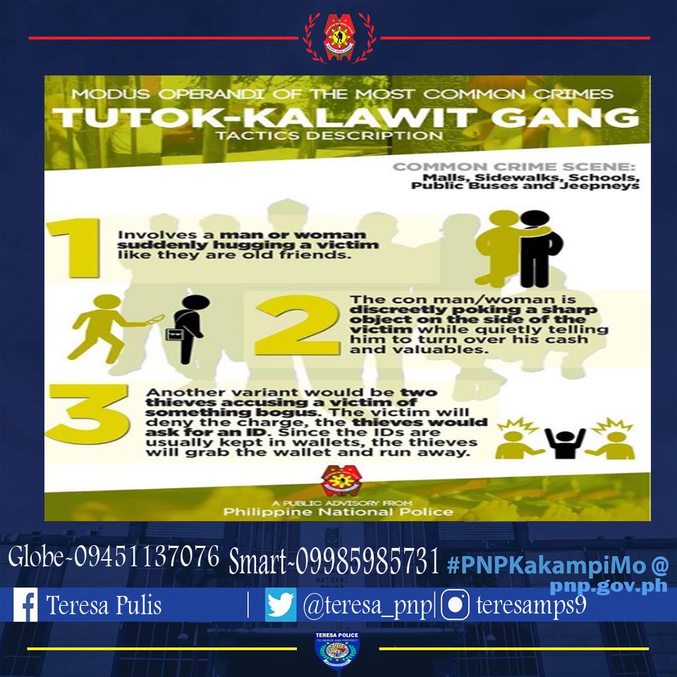 teresa_pnp's tweet photo. BE SAFE
#TeamPNP
#PNP Kakampi Mo para proteksyunanang kalusugan ng mamamayan laban sa COVID-19
#ToServeandProtect
#CPNPArchieGamboa
#TeamCalabarzon
#TatakManongENTENGDANAO
#TeresaMPS https://t.co/cvTle7wn3W