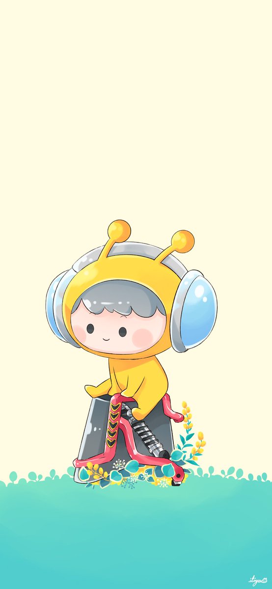 「【お題箱】えとなさん壁紙🌼🌼🌼 」|壱哉のイラスト