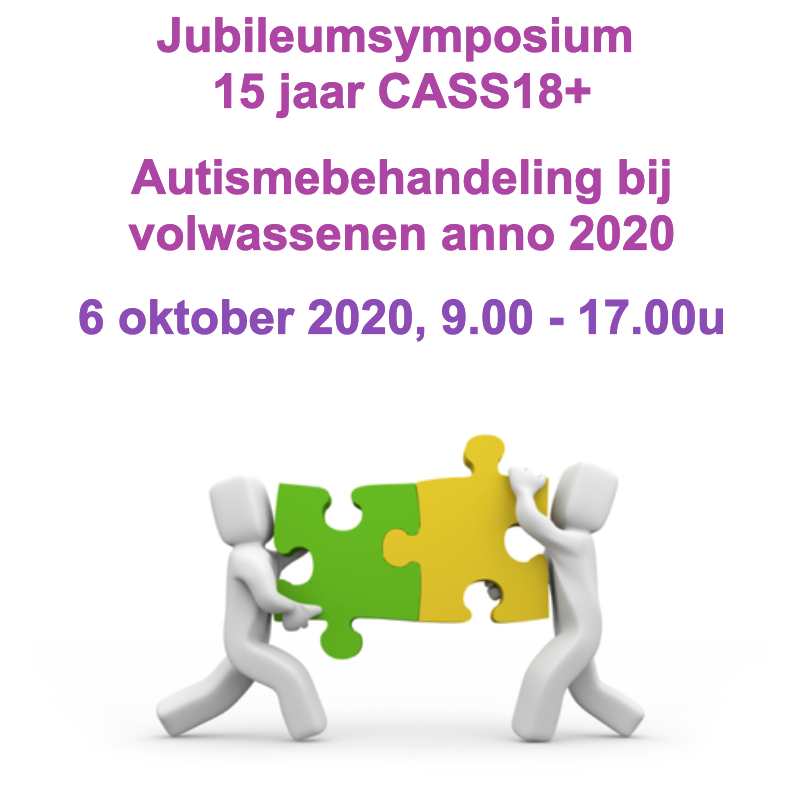 CASS18plus's tweet photo. Jubileumsymposium CASS18+ “ASS behandeling anno 2020” is verplaatst naar 6-10-2020; zie https://t.co/OICkhV9OQ9 https://t.co/hiIgyq5Ywq