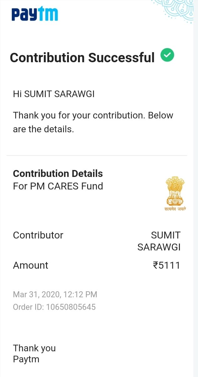 Sumit Sarawgi❤️ Memecoin (@sumitsarawgi3) on Twitter photo देश के सामने बड़ा संकट है, ऐसे में हमारी छोटी सी कोशिश कुछ लोगों को बड़ी राहत दे सकती है. इसे बताने का मक़सद सिर्फ़ ये है कि आप भी अगर सक्षम हैं तो छोटी सी कोशिश ज़रूर करें 🙏
<a href="/narendramodi/">Narendra Modi</a>
<a href="/PMOIndia/">PMO India</a>
<a href="/chitraaum/">Chitra Tripathi</a> देश के सामने बड़ा संकट है, ऐसे में हमारी छोटी सी कोशिश कुछ लोगों को बड़ी राहत दे सकती है. इसे बताने का मक़सद सिर्फ़ ये है कि आप भी अगर सक्षम हैं तो छोटी सी कोशिश ज़रूर करें 🙏
<a href="/narendramodi/">Narendra Modi</a>
<a href="/PMOIndia/">PMO India</a>
<a href="/chitraaum/">Chitra Tripathi</a>