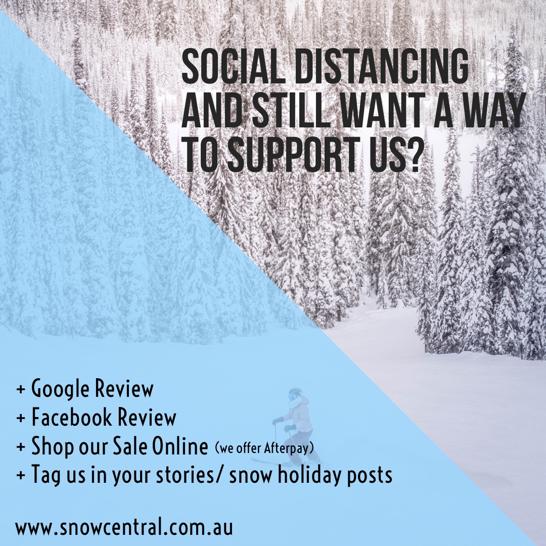SnowcentralAUS's tweet photo. As a small family owned business, we appreciate everyone’s support during this time. Our online team is still shipping out orders! For those looking for a bargain our clearance sale is on now! https://t.co/A8q3UMIhJB