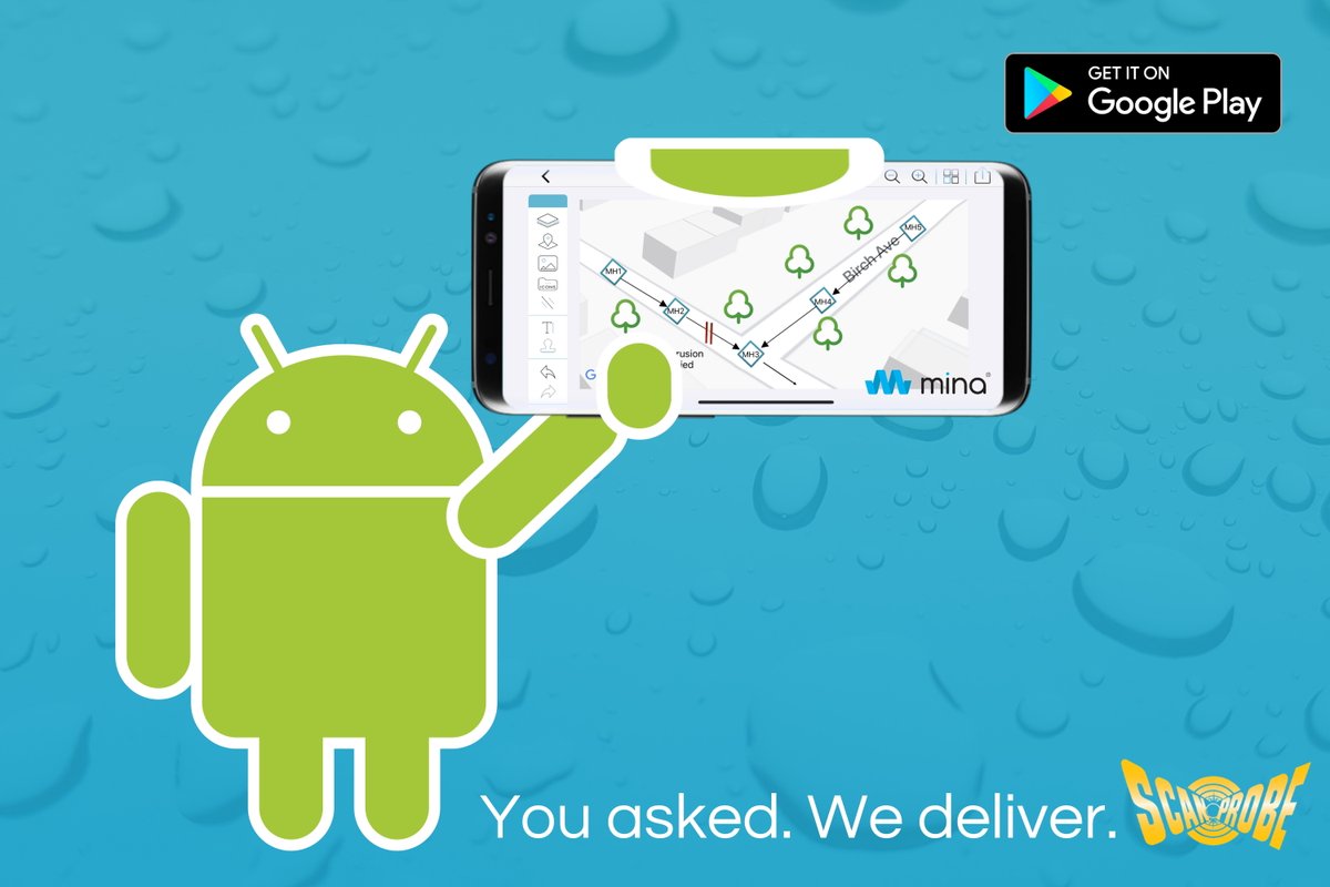 The calendar had barely turned into March and we had just announced the highly sought after Android version of our mobile app, mina.

Download here!
iOS: ow.ly/F4v450z0oy8
Android: ow.ly/2NWI50z0oy7
.
.
.
#mobileapp #freeapp #utilities #plumber #iOS #Android #drainage