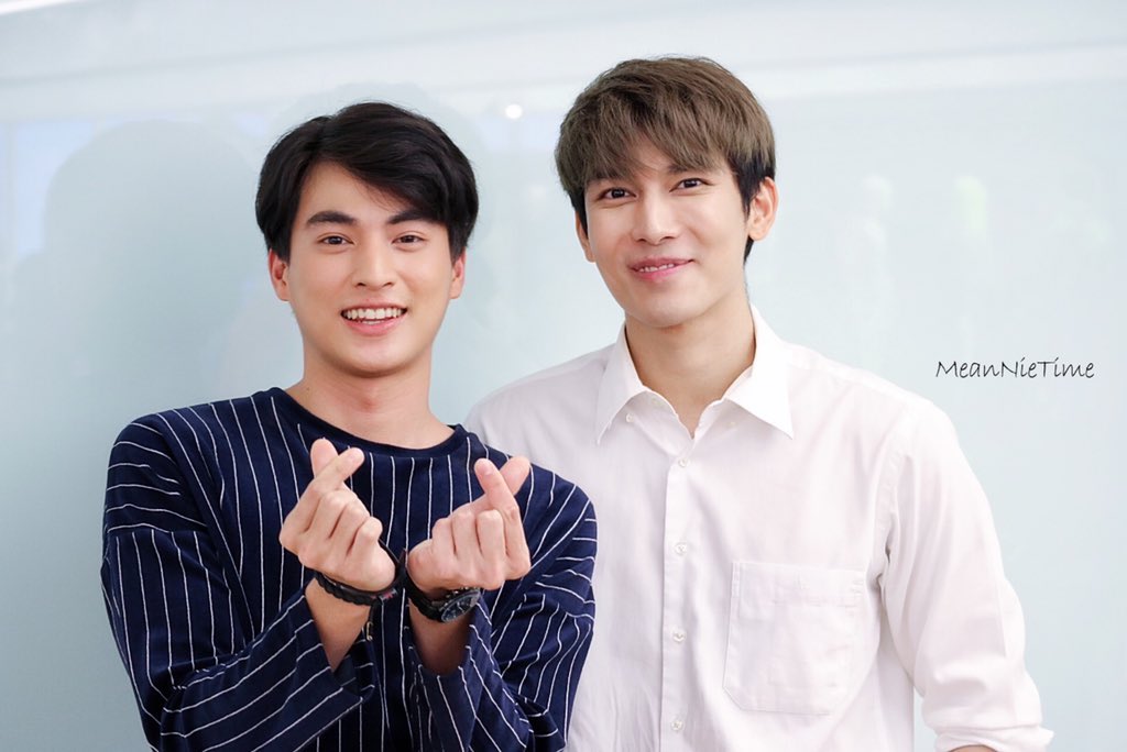 Convo of mewlions w/ Gulf after casting...Fans: "Who do you like to play with the most?"Gulf: MEWFans: "How did Mew act?"Gulf: Mew's acting is very good & handsome too.Fans: "Can we take a photo of you & Mew together?"Gulf: YES!THAT'S HOW THEY GOT THEIR 1ST PHOTO TGT 