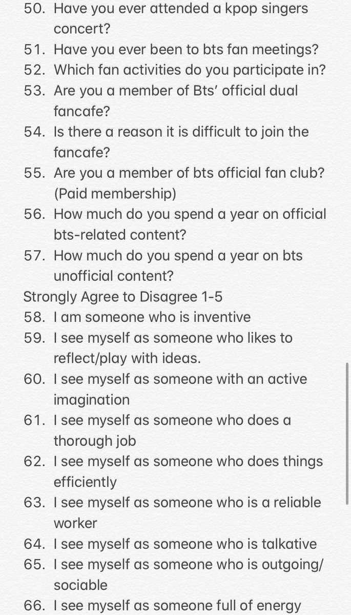 I made a list of every single question in the survey. Since it is no longer available, I complied all of these from Cameron Phillip’s YouTube Livestream. If you don’t believe me, go look at it yourself: