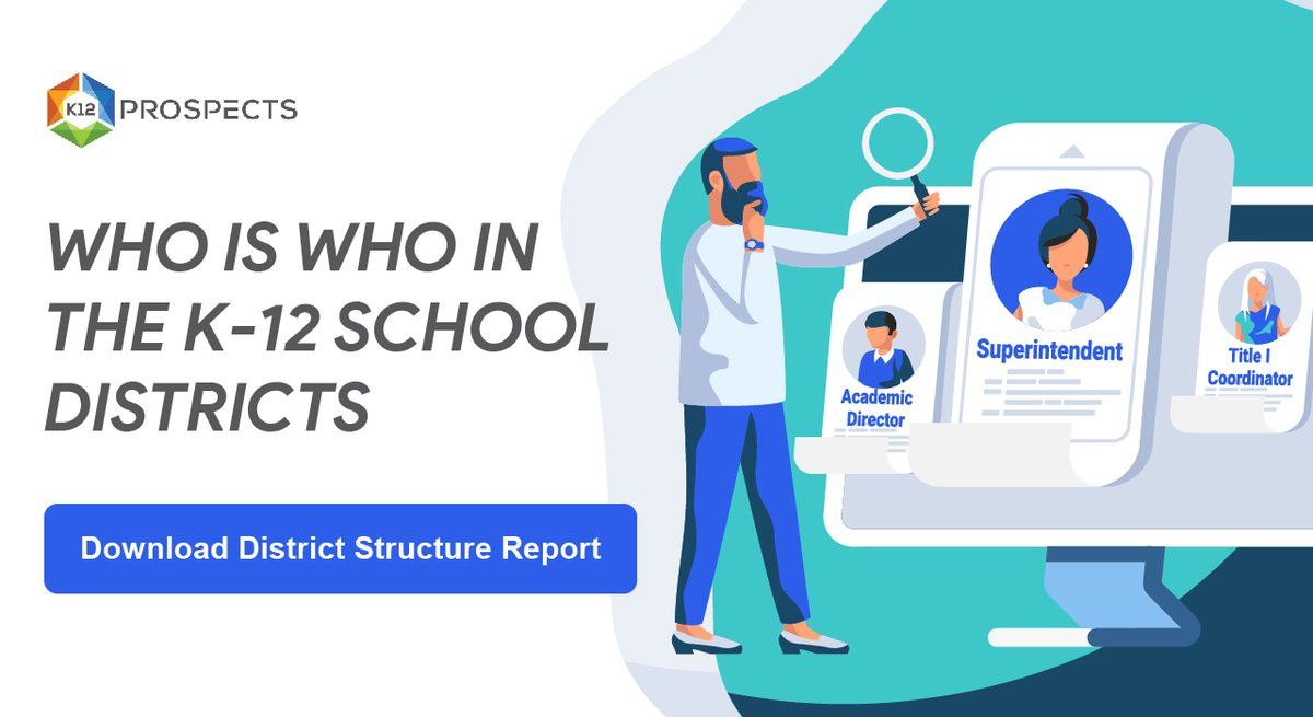 K12Prospects's tweet photo. When considering the best ways to sell to schools, you will see that the district can be bewilderingly complex. Learn the school district structure. https://t.co/sPaM4ycP87
#ICEPOL #ICSENTDA #ICDERSP #ICEPD https://t.co/CzcK86SBrg