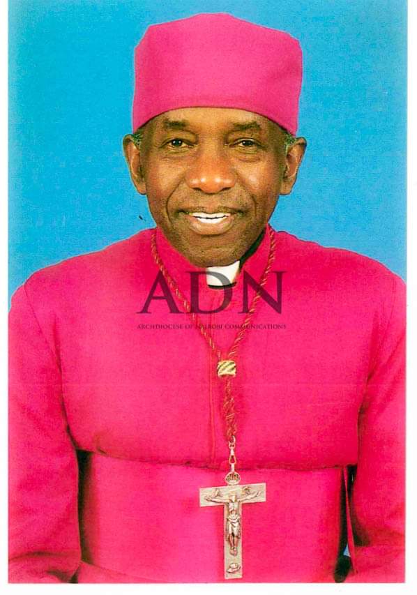 ntvkenya's tweet photo. BREAKING: Archdiocese of Nairobi announces the death Archbishop Emeritus Raphael Ndingi Mwana a'Nzeki. https://t.co/5ZIHbComq4