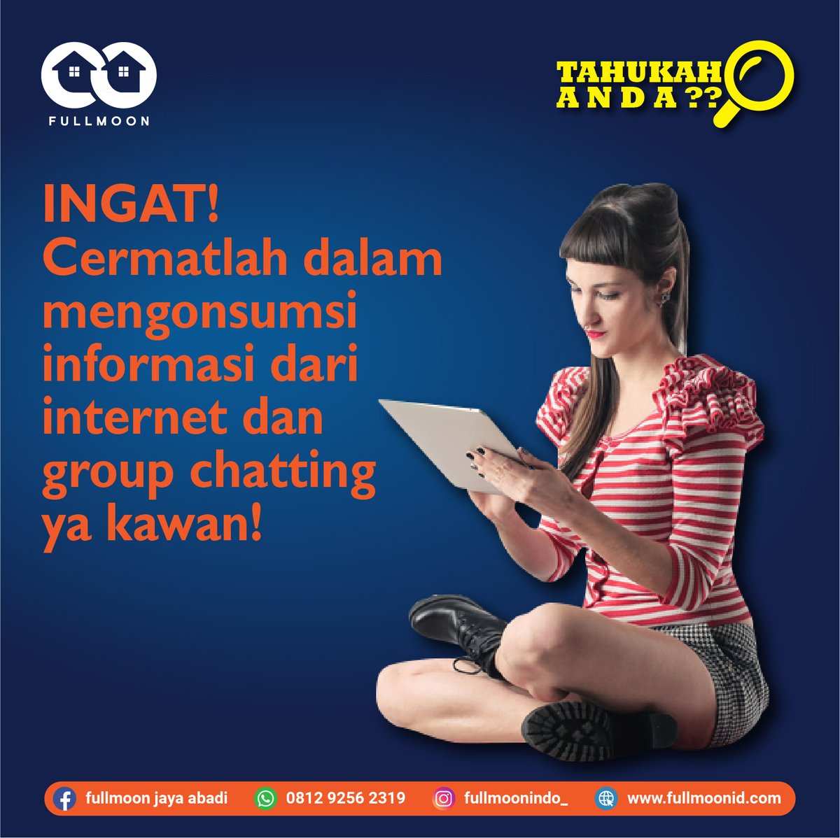 fullmoonindo's tweet photo. Ayo selalu ingat untuk terus #bijakbersosmed dan selalu cek kebenaran mengenai informasi sebelum mengonsumsi atau share ke orang lain supaya tidak menimbulkan kepanikan.
.
#fullmoonapps #fullmoonjayaabadi #b2becommerce #b2bcommerce #b2bplatform #stophoax #hoax #coronavirus https://t.co/CebtrlZpBt