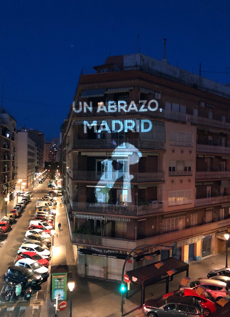 Un abrazo #Madrid desde #Monteolivete #YoMeQuedoEnCasa #COVID19