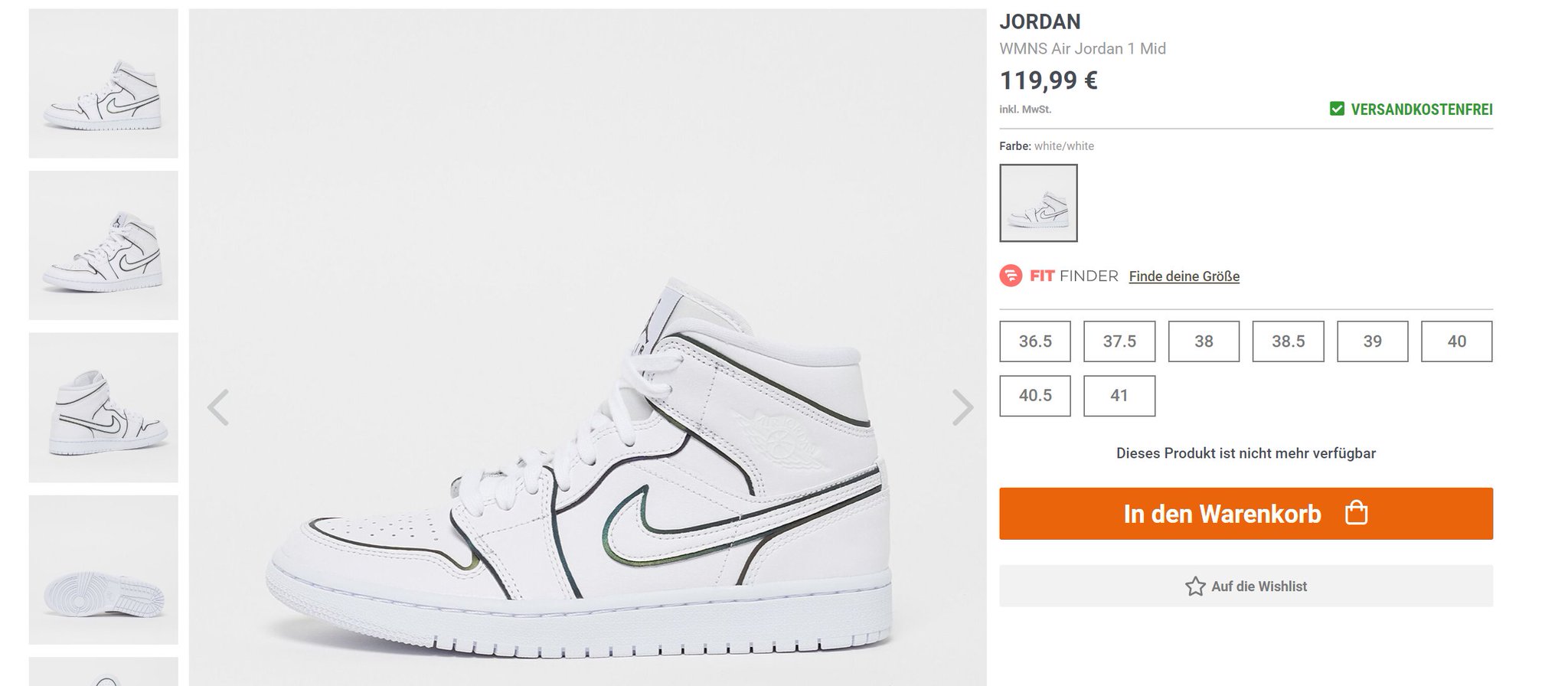 air jordan 1 mid reflective snipes