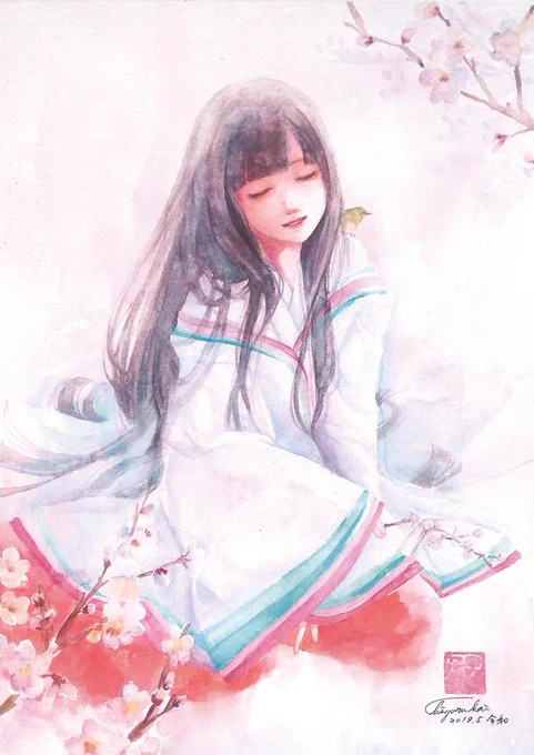 #TLに癒やし作品の滝を作ろう 