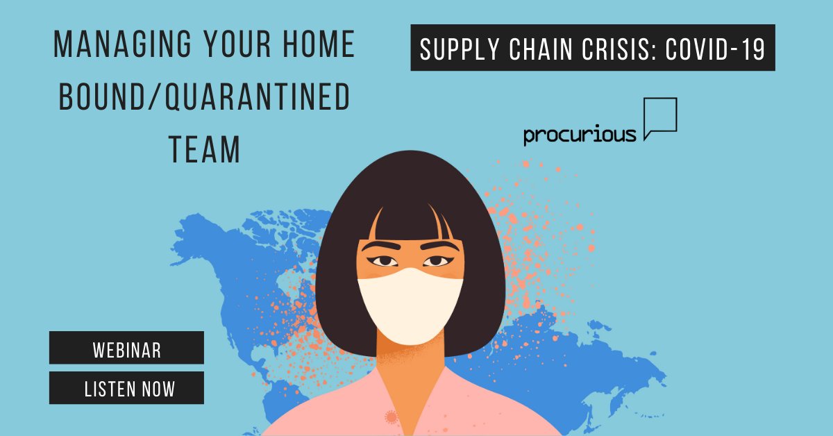 “We’re actually working at home TOGETHER, not alone.” - Justine Figo, author of “Connect, Better, Faster”, sees the strength of our stay-at-home connection in yoga apps and eye contact – it's the tip of the enthralling Procurious iceberg that you can hear now at <a href="/procurious_/">Procurious</a>