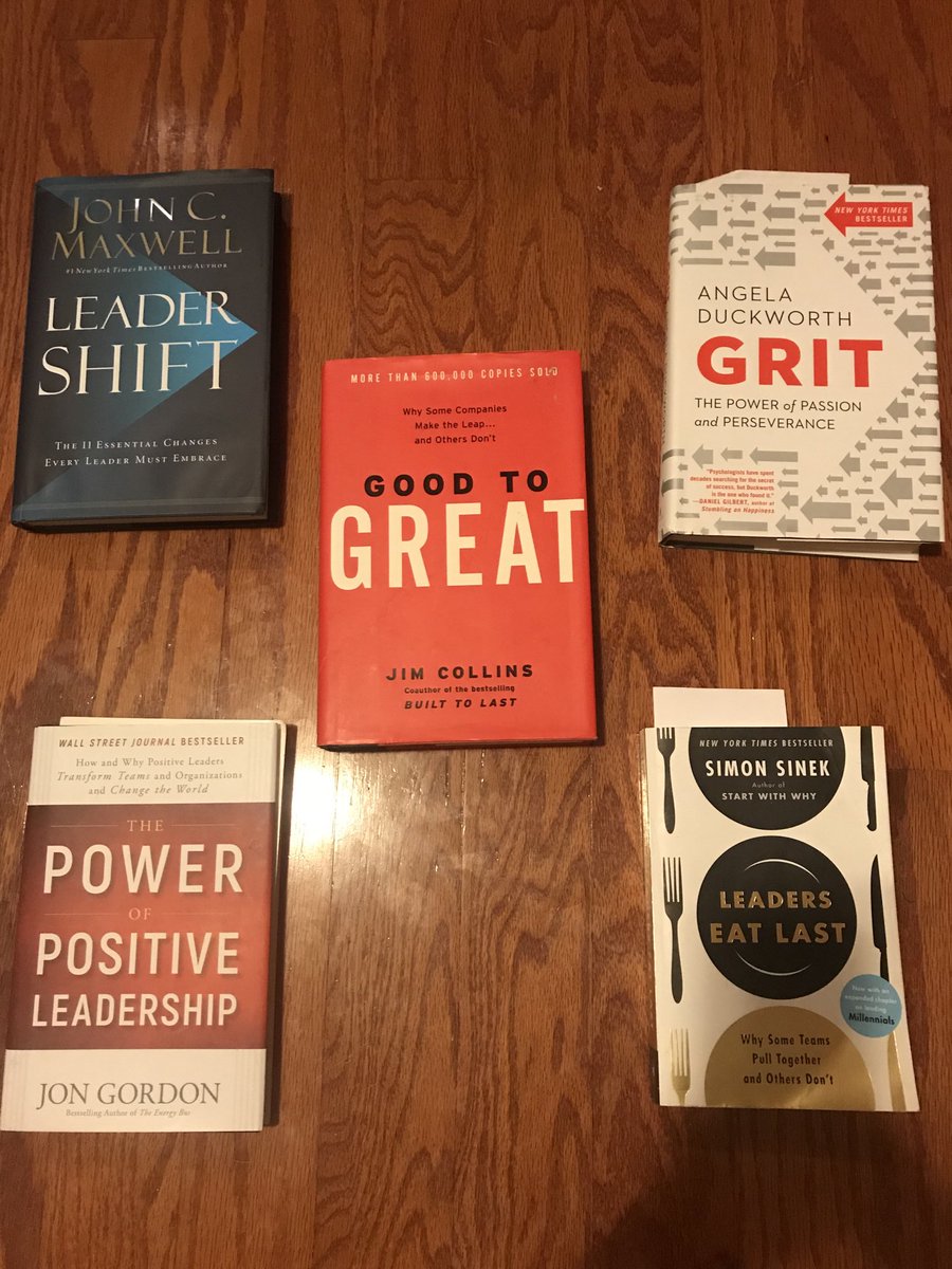 5 Great Leadership Books!!
