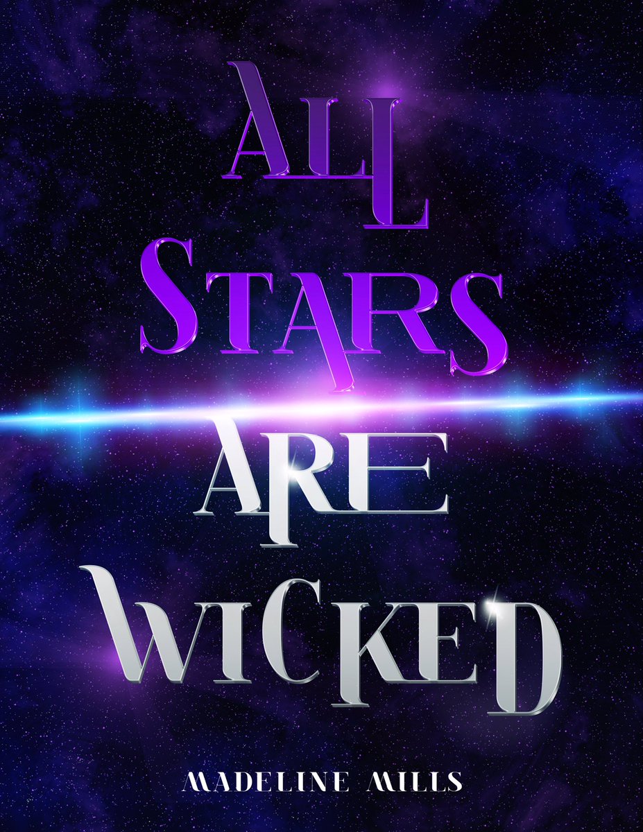 I can’t believe how many covers I’ve been able to design for all you lovely hoomans and there’s still so many more to come!! This next one is for  @madeline_writes and her Sci-fi space fantasy All Stars Are Wicked and YALL JUST LOOK #WritingCommunity  #bookcoverdesigner