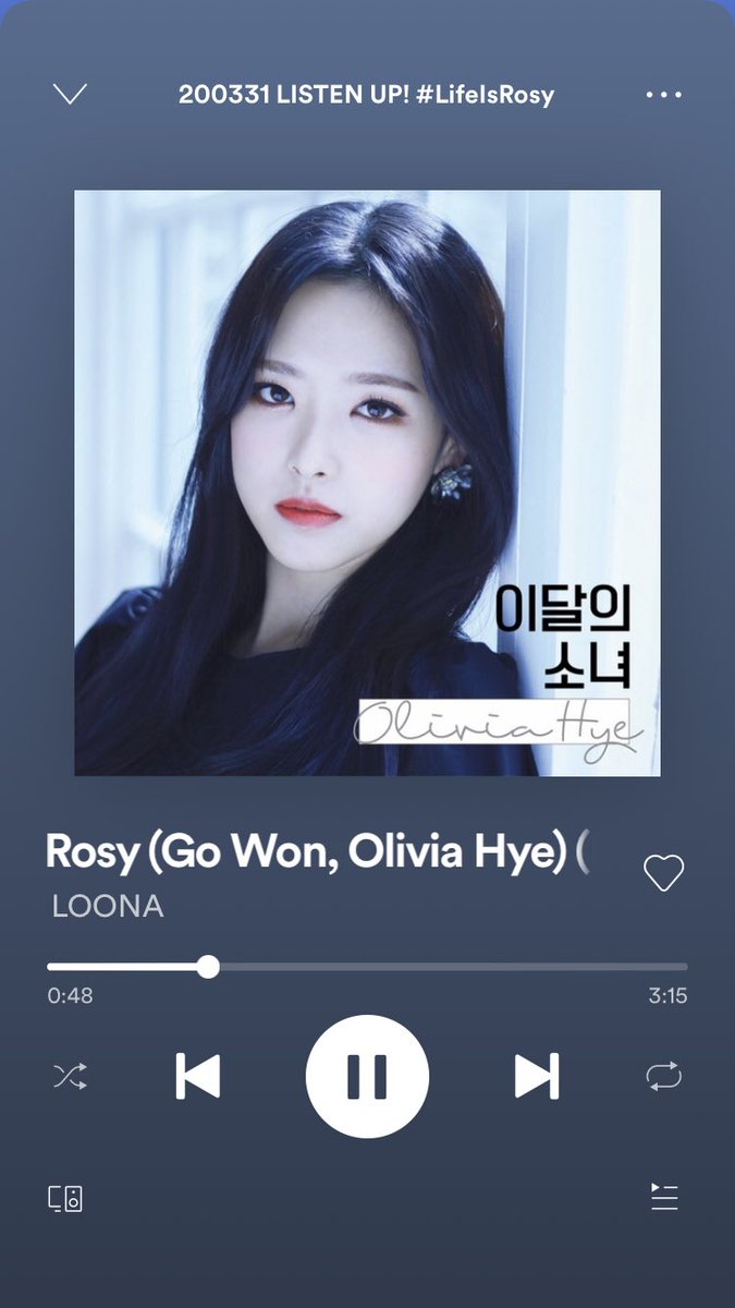 fairyaeong's tweet photo. @loonatify @loonatheworld one of the best b-sides #LifeIsRosy #LOONA #이달의소녀 #今月の少女 @loonatheworld https://t.co/YdHTWrUAiy