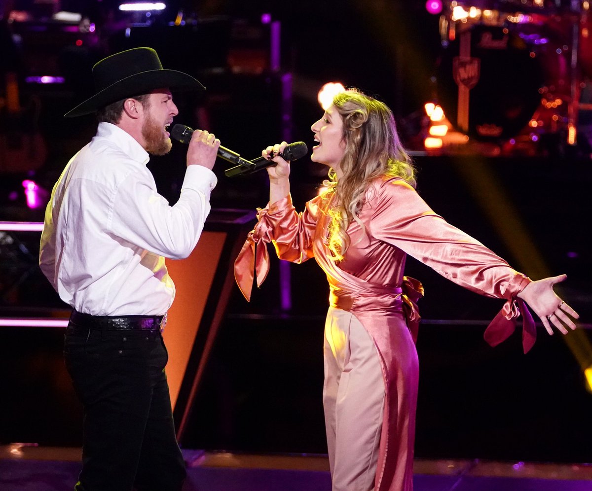 cam_spinks's tweet image. Had a blast performing with my incredibly talented friend @kaileyabel 
Hope y’all enjoyed it! 
On to the knockouts 🥊 🥊