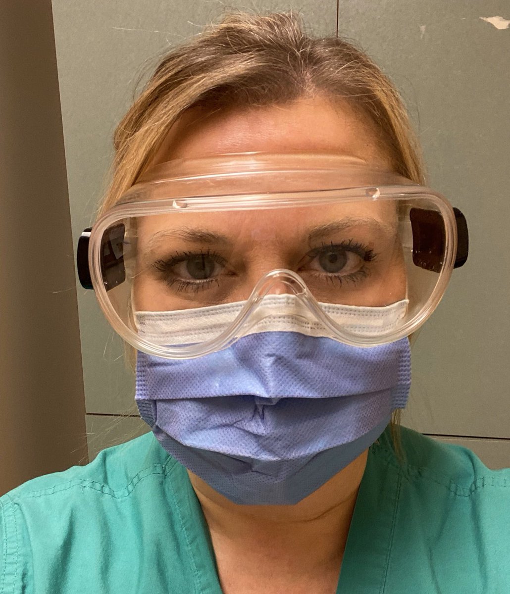 This is my mom and today is her birthday. She is spending it  taking care of many people sick with COVID-19. She is working extra hours to help however she can and isn’t seeing us until this is over. Stay home so I can celebrate with her soon.