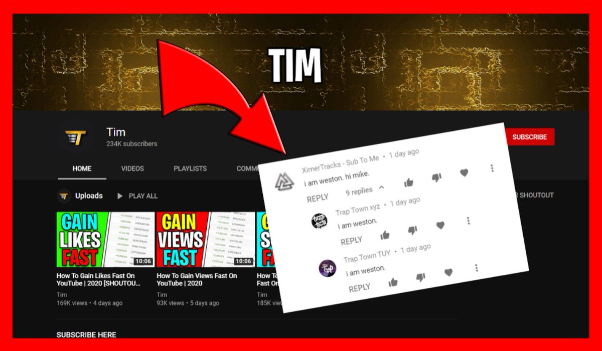 MichaelFessey's tweet photo. TYLER / TIM TURNED AGAINST WESTON VAUGHAN?! MR BEAST SCAMMER GONE!!
.
https://t.co/coNda5GKnT
.
.
#whatshallwedonext #Tyler #XimerTracksSubToMe #XimerTracks #TheComicalCanadian #TrapTown #JohnGreen #TrapTownNCS #Tim #WestonVaughn #Shviko #MrBeast https://t.co/PJCCZ2hO7y
