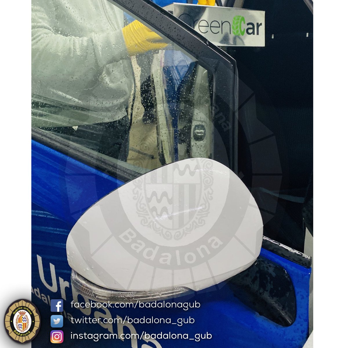 Badalona_GUB's tweet photo. Ahir vam afegir la desinfecció dels vehicles de la @Badalona_GUB mitjançant l’aplicació d’ozó, gràcies a la col·laboració desinteressada de #greencardetail #covid_19 #coronavirus #badalona @AjBadalona https://t.co/NN5gybCU1S