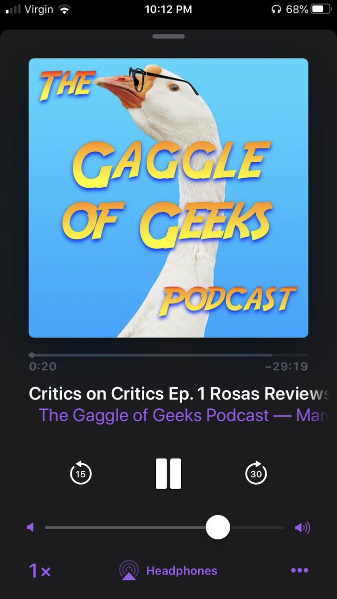 patbreviews's tweet image. Check out my newest segment on Gaggle of Geeks, Critics on Critics featuring the amazing @rosasreviews be sure to follow her and check it out! #Podcast #CriticsonCritics #GaggleofGeeks #Movies #FilmTwitter